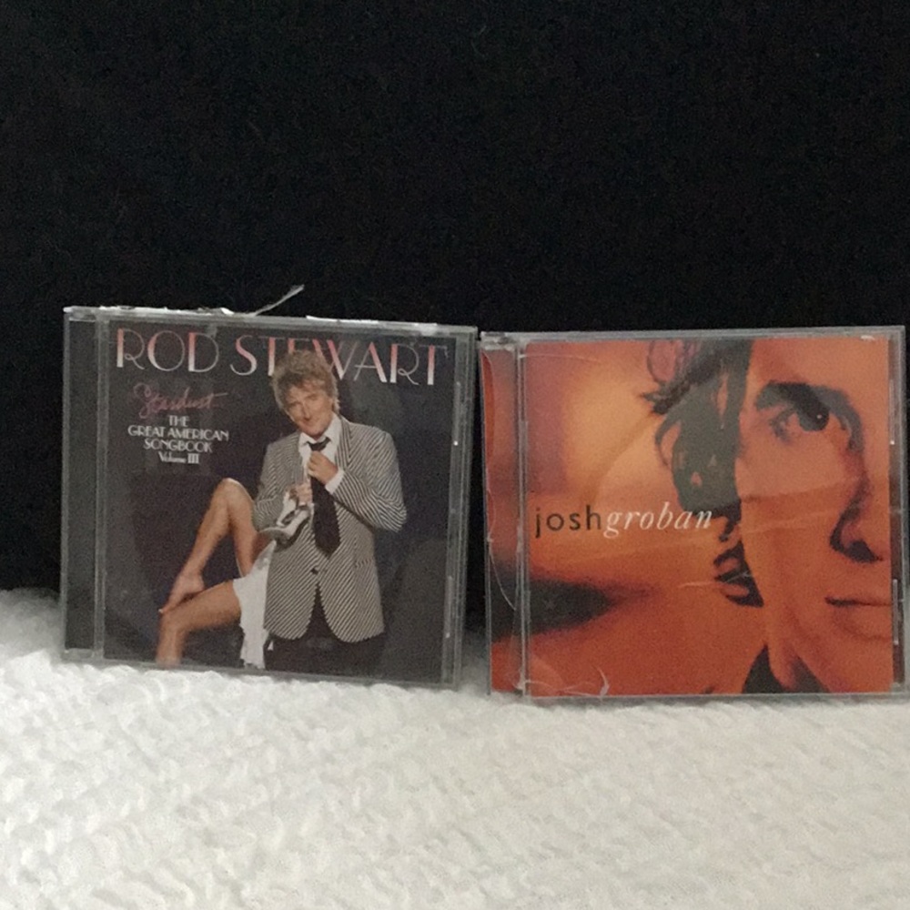 Two cd’s - Rod Stewart, Josh Groban